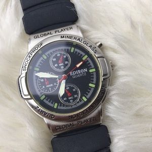 Vintage men’s Edison sport watch
